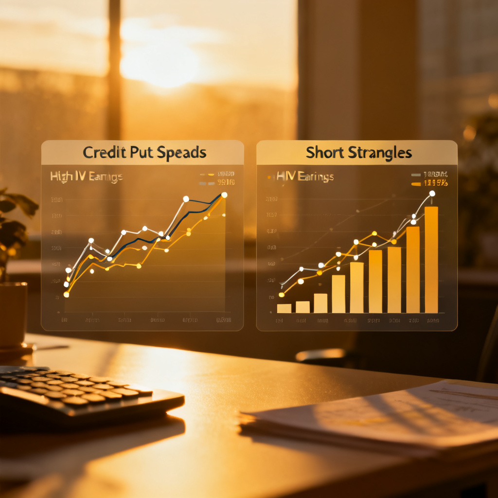 Credit Put Spreads vs. Short Strangles for High IV Earnings
