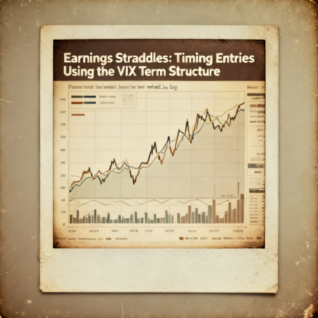 Earnings Straddles: Timing Entries Using the VIX Term Structure