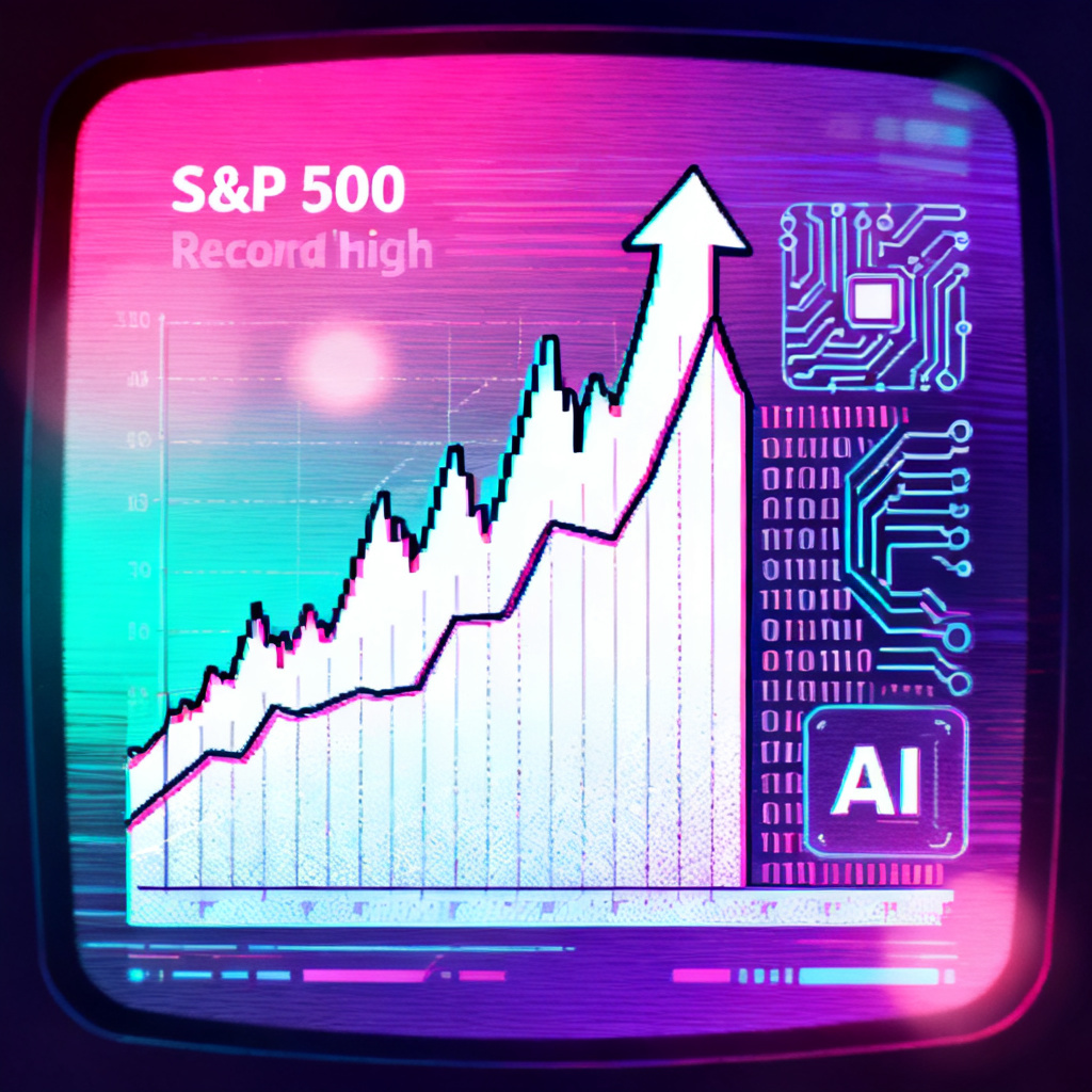 S&P 500 Hits Record High, Fueled by AI's Heavyweights