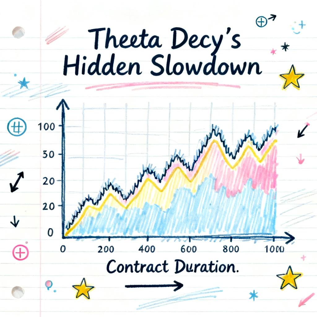 Theta Decay's Hidden Slowdown: The Mid-Contract Profit Trap