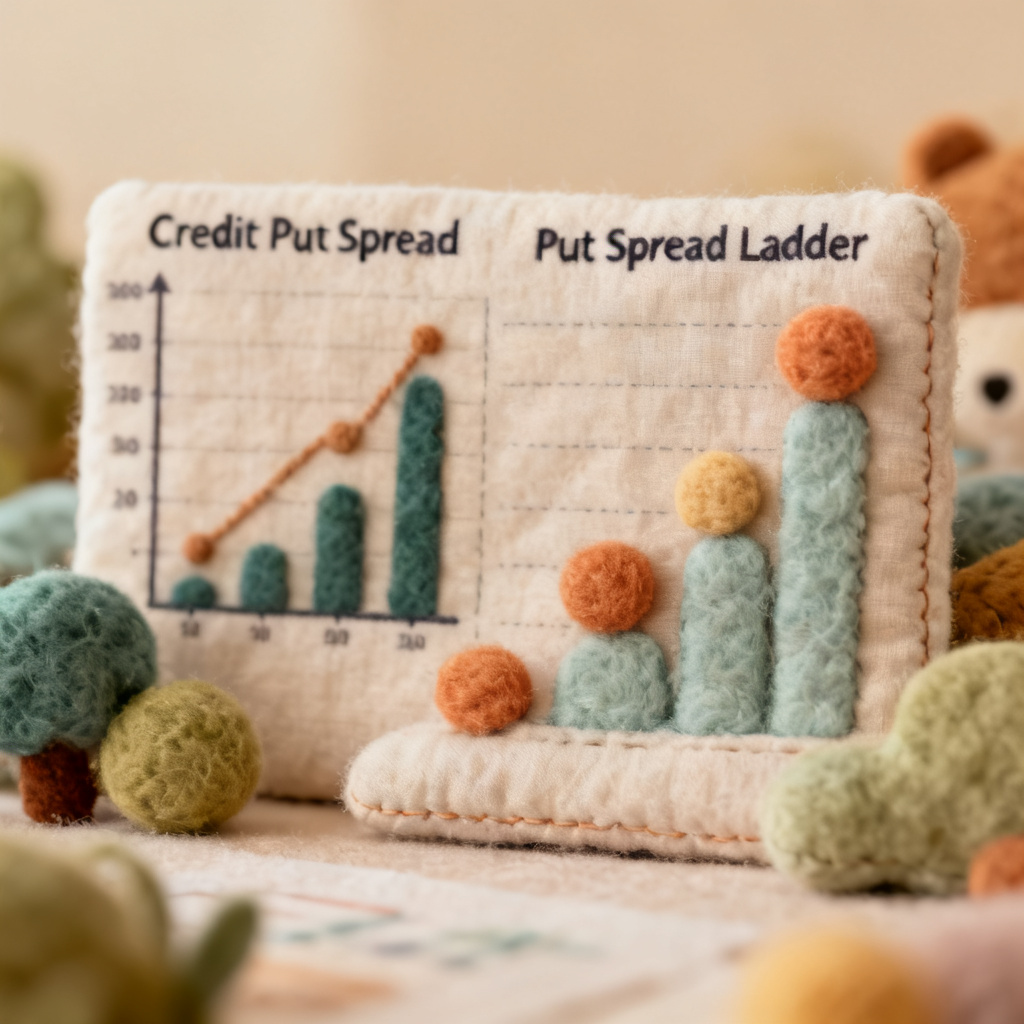 When to Use a Credit Put Spread vs a Put Spread Ladder